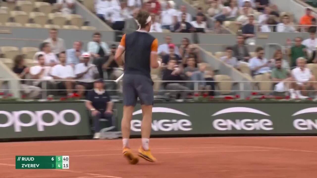 Schwache Leistung gegen starken Gegner: Zverev verliert gegen Ruud | French Open