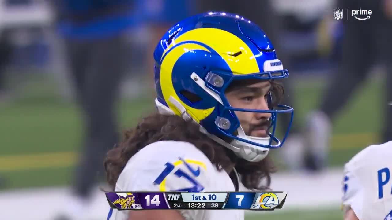 Every Puka Nacua catch from 106-yard game vs. Vikings Week 8