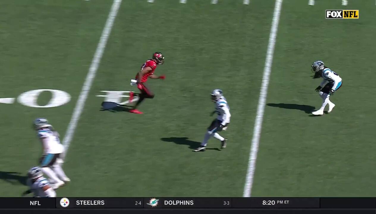 Mike Evans drops Brady's would be 36-yard TD pass