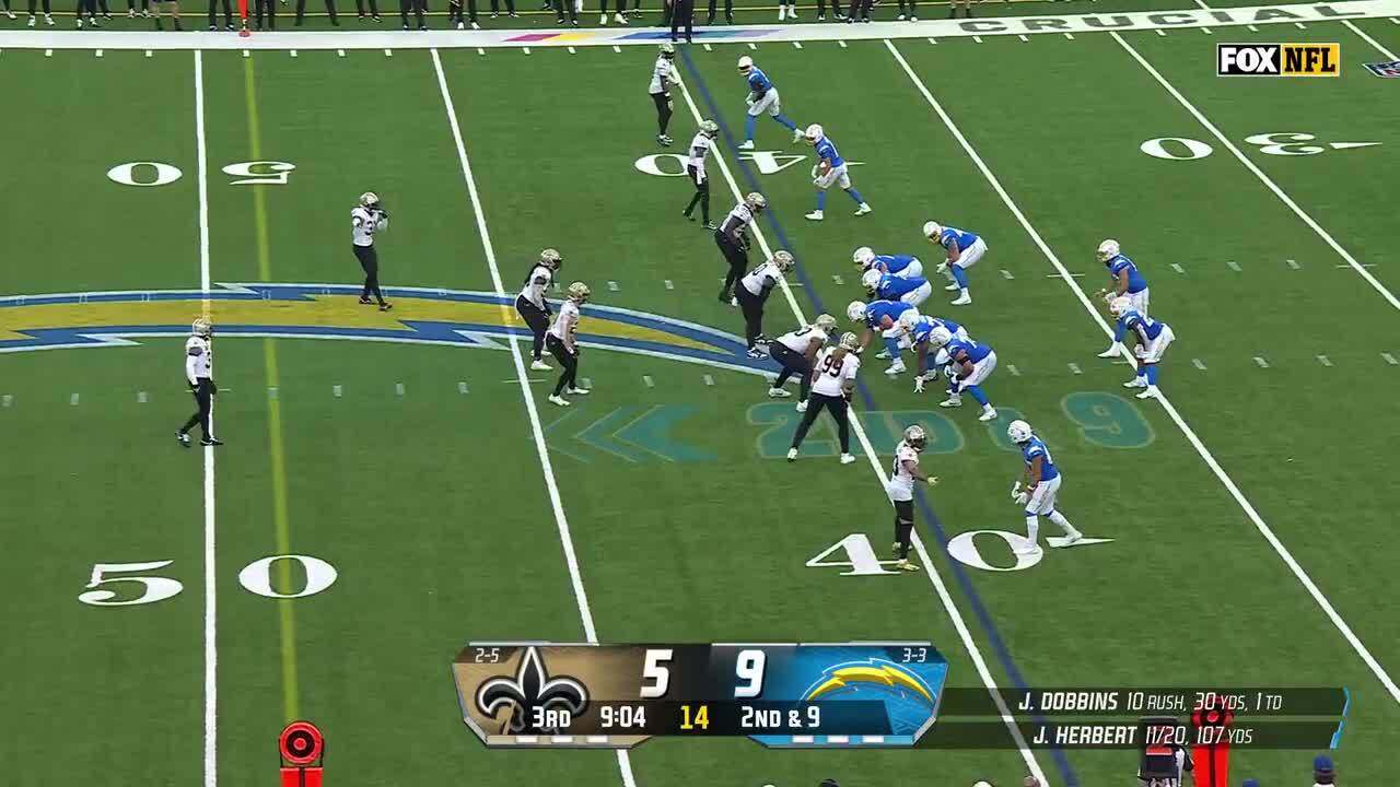 Justin Herbert's best plays from 3-TD game vs. Saints Week 8