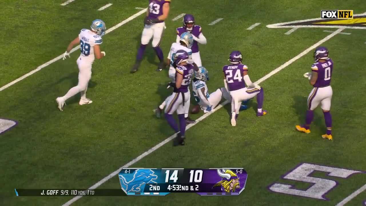 Jahmyr Gibbs' best plays from 2-TD game vs. Vikings Week 7