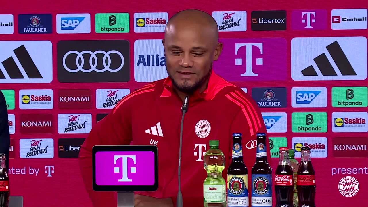 Frage von "jungem Burschen" lässt Kompany auflachen | FC Bayern