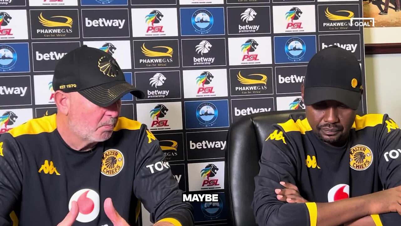 WATCH: Kaizer Chiefs coach Nasreddine Nabi denies that a striker would solve Amakhosi's scoring woes - 'A number nine would not have resolved all the issues' | Goal.com South Africa