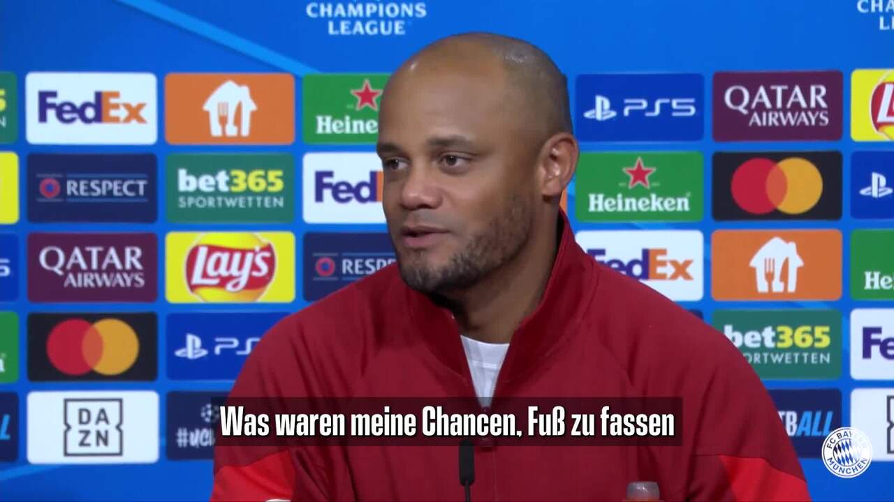 Bayern zu groß? Kompany wird nach dieser Frage emotional