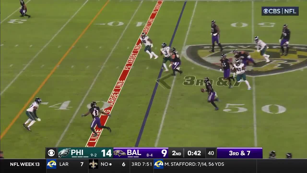 Eagles vs. Ravens highlights Week 13