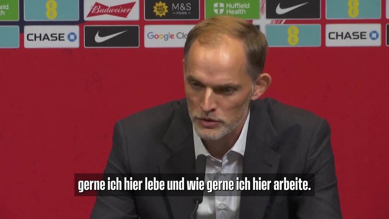 Kein Engländer? Tuchel flachst: "Habe nur einen deutschen Pass!"