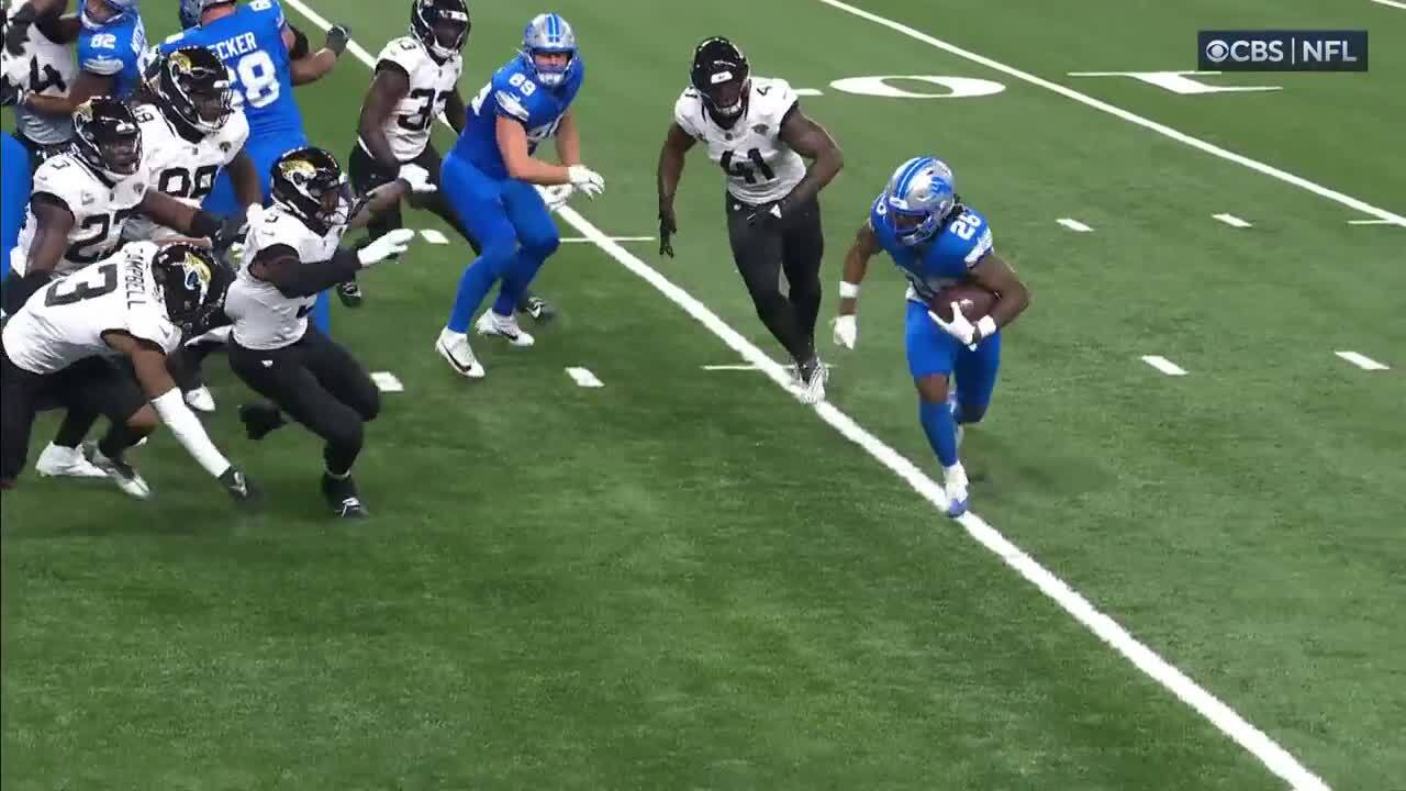 Jahmyr Gibbs' best plays from 123-yard game Week 11