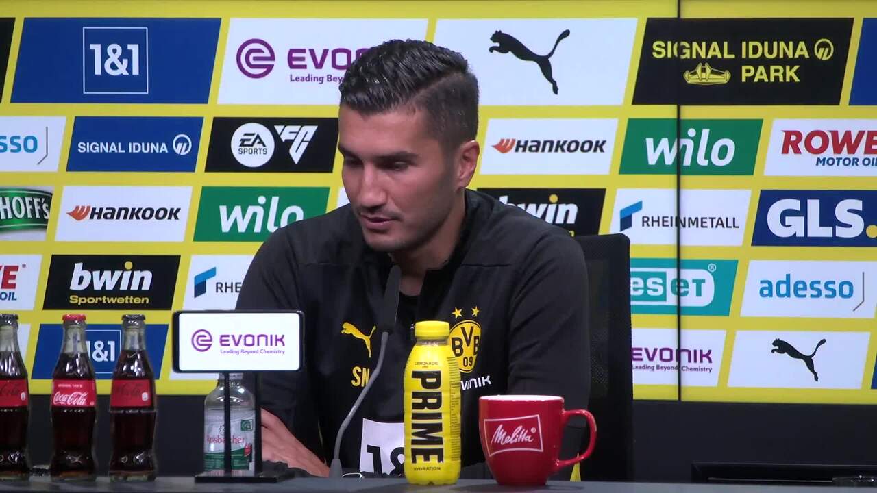 Sahin lacht über sein Tor im Abschiedsspiel | BVB