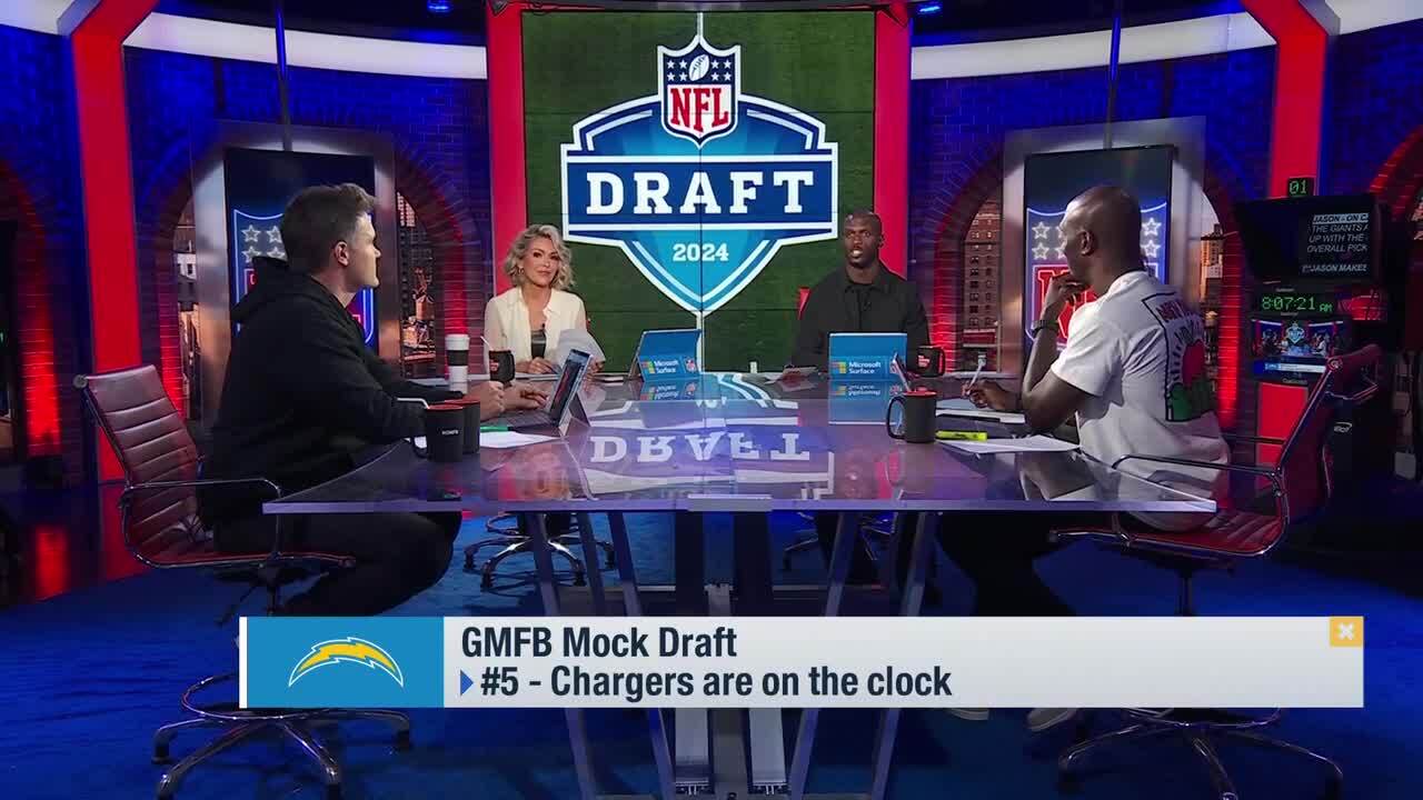 'GMFB' mock draft of Top 12 picks in 2024 NFL Draft