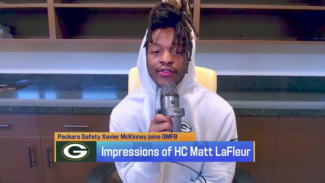 Packers S Xavier McKinney details first season with new team 'GMFB'