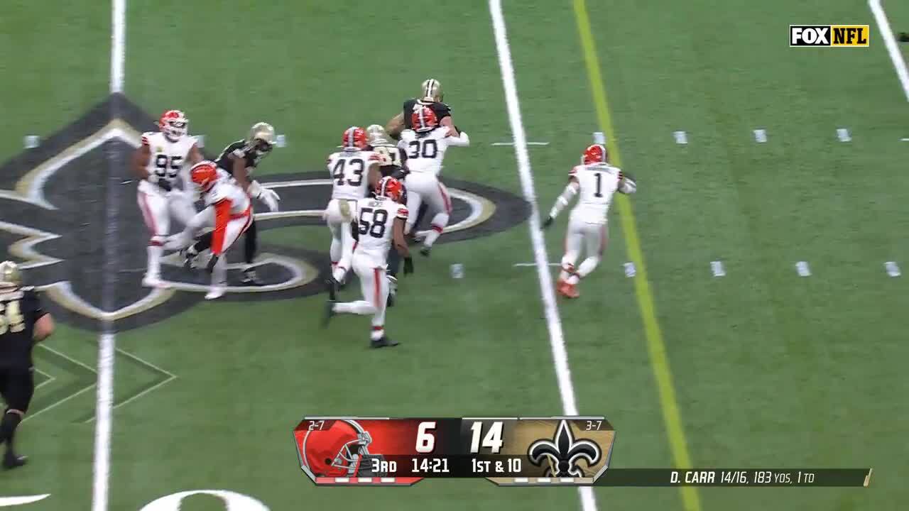 Taysom Hill's best plays from 3-TD game vs. Browns Week 11