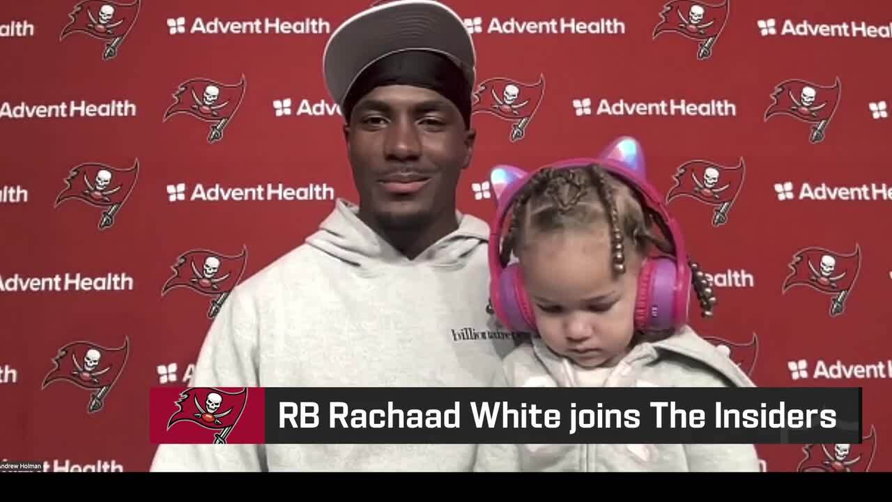 Rachaad White shouts out offensive line on 'The Insiders'