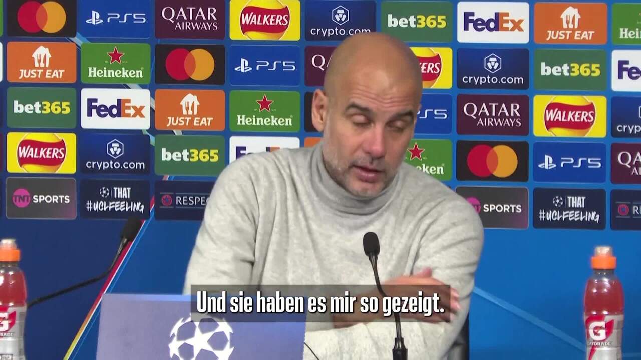 "Nicht normal für einen Menschen" Pep reagiert auf irres Haaland-Tor