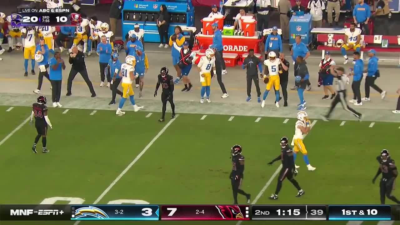 Can't-Miss Play: Josh Palmer's toe-tap ability is hard to believe on 22-yard cat