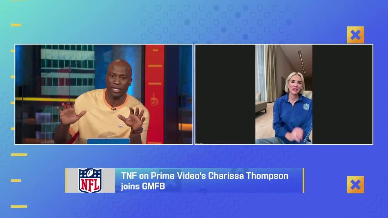 'TNF' on Prime Video's Charissa Thompson joins 'GMFB' to talk Commanders-Eagles