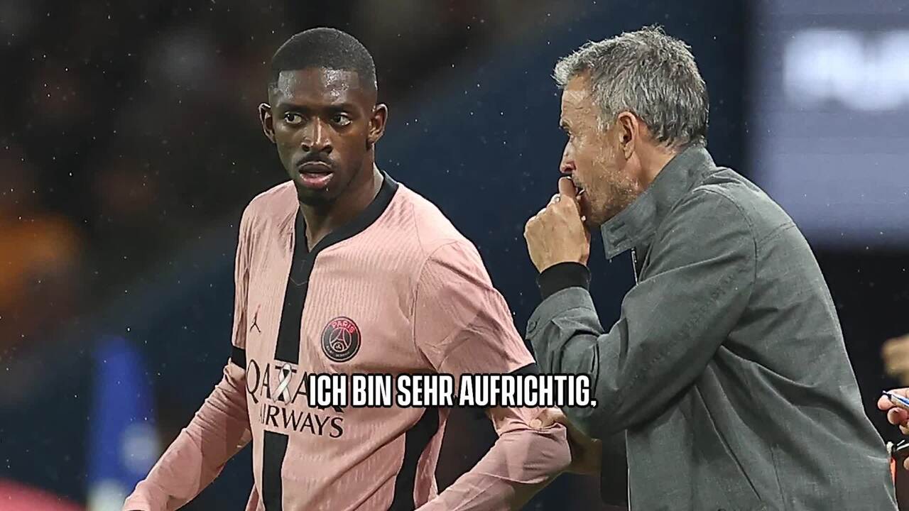 Ich würde es 100 Mal wiederholen! Enrique steht zu Dembélé-Degradierung