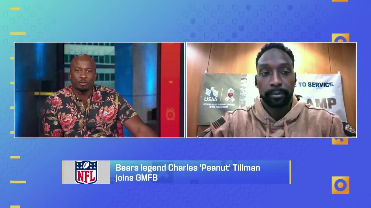 Charles 'Peanut' Tillman joins 'GMFB' from London ahead of Jaguars-Bears interna