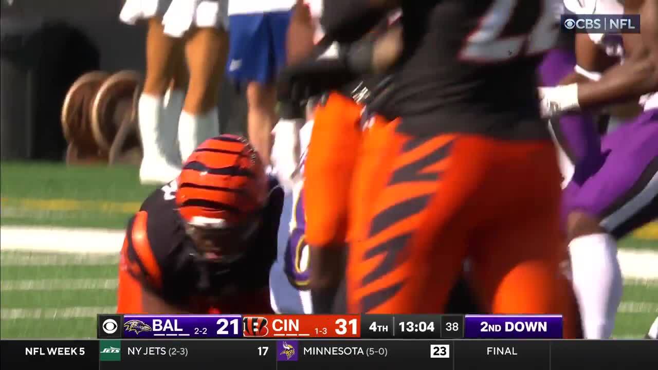 Lamar Jackson's best plays from 4-TD game vs. Bengals Week 5