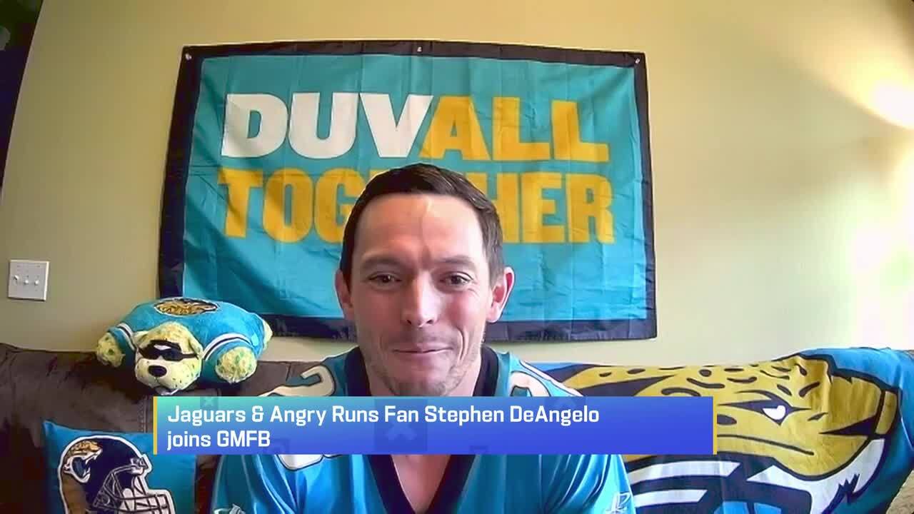 Jaguars, Angry Runs fan Stephen DeAngelo joins 'GMFB'