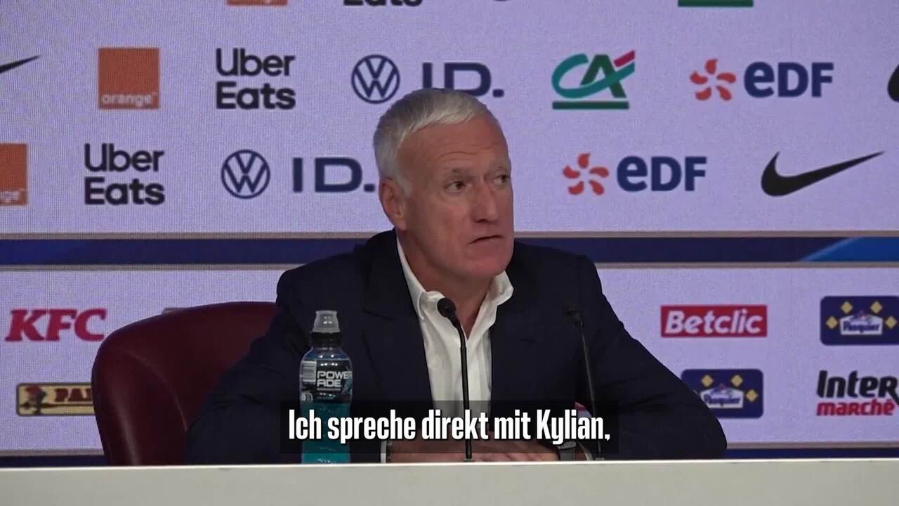 Deschamps erklärt Mbappé-Verzicht: "Es ist besser so!"