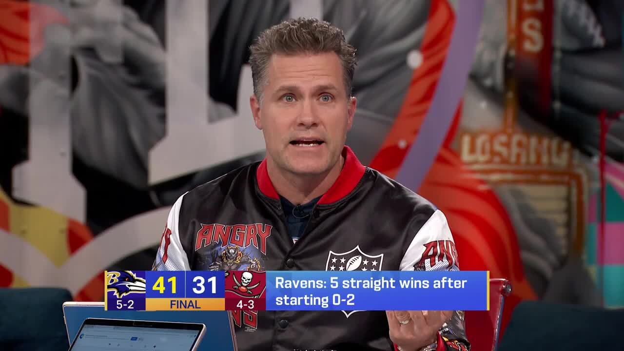 'GMFB' reacts to Ravens Week 7 'MNF' win vs. Bucs