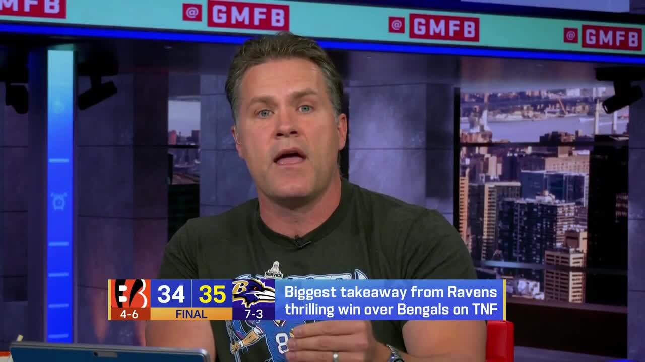 Biggest takeaway from Ravens Week 10 'TNF' win vs. Bengals 'GMFB'