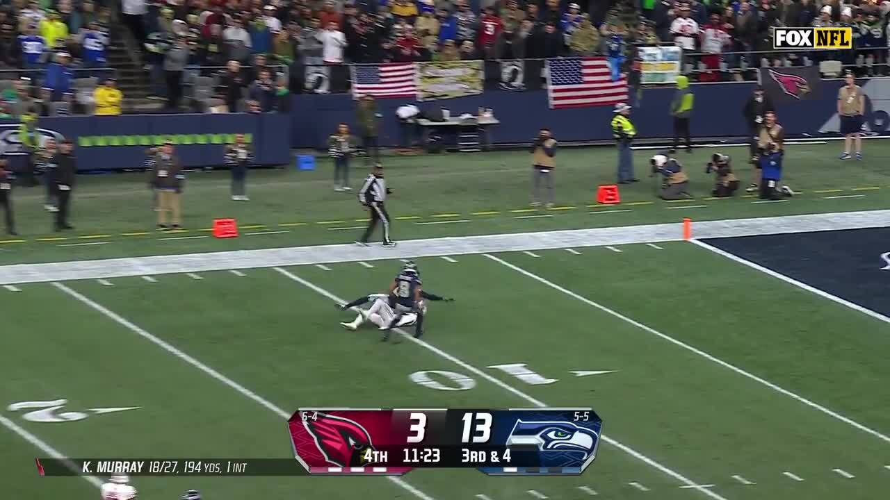 Can't-Miss Play: Kyler's 30-yard loft ends with Willie Mays-style catch by Wilso