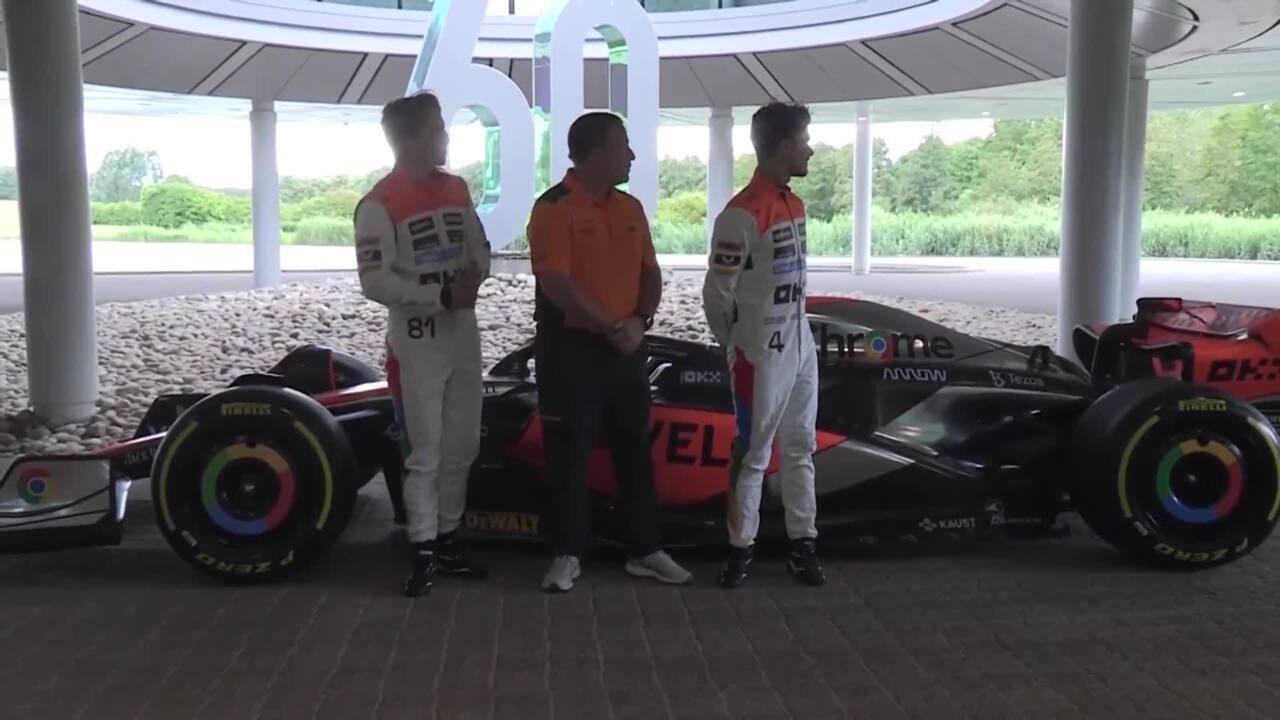 McLaren präsentiert neue Retro-Livery vor dem GP in Silverstone