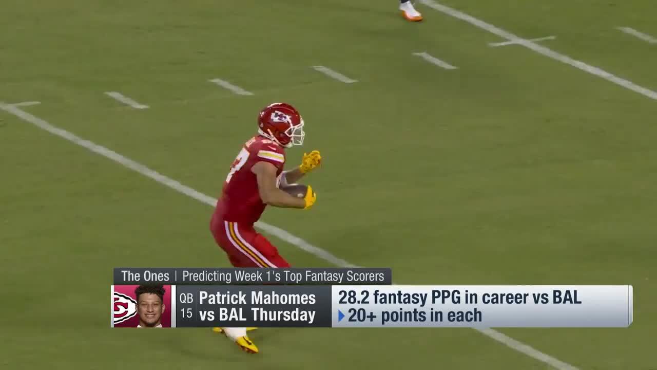 Predicting the three highest-scoring QBs of Week 1 in 2024 'NFL Fantasy Live'