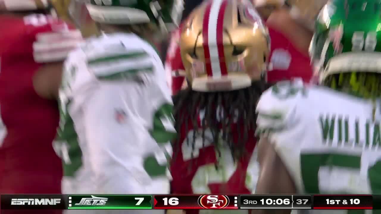 Jordan Mason's best plays vs. Jets Week 1