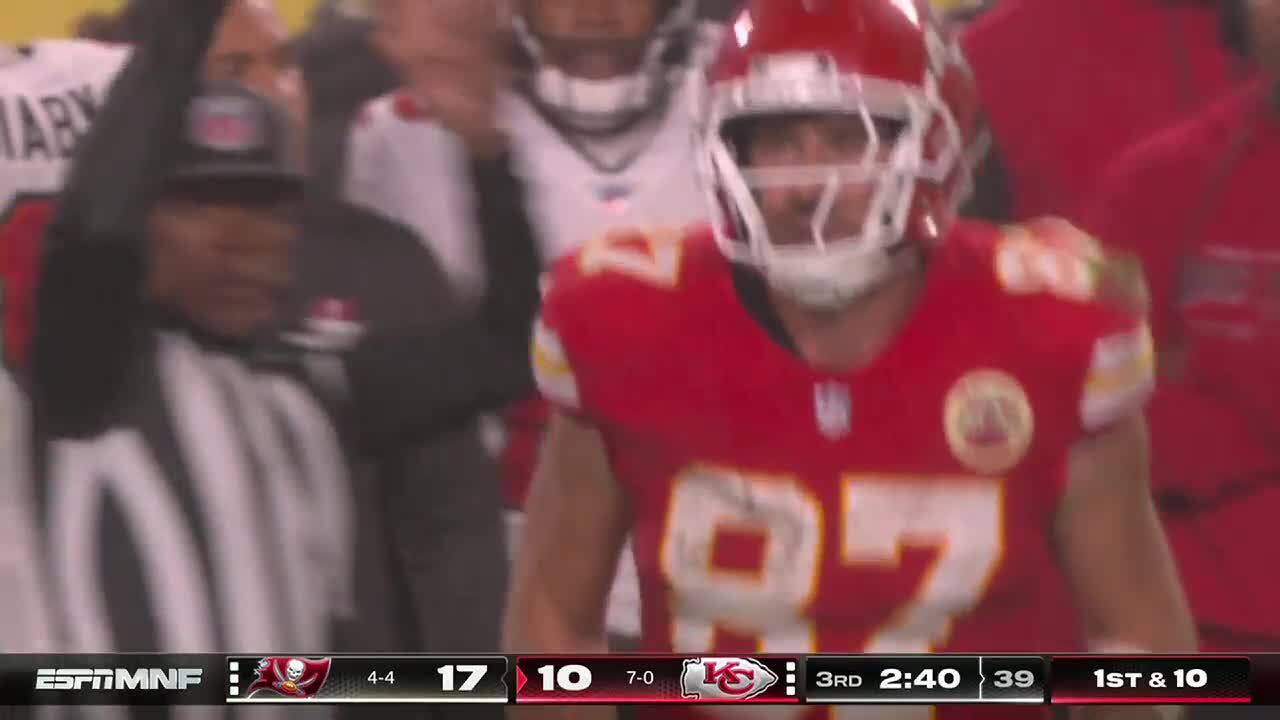 Travis Kelce's best plays in career-high 14-catch game Week 9