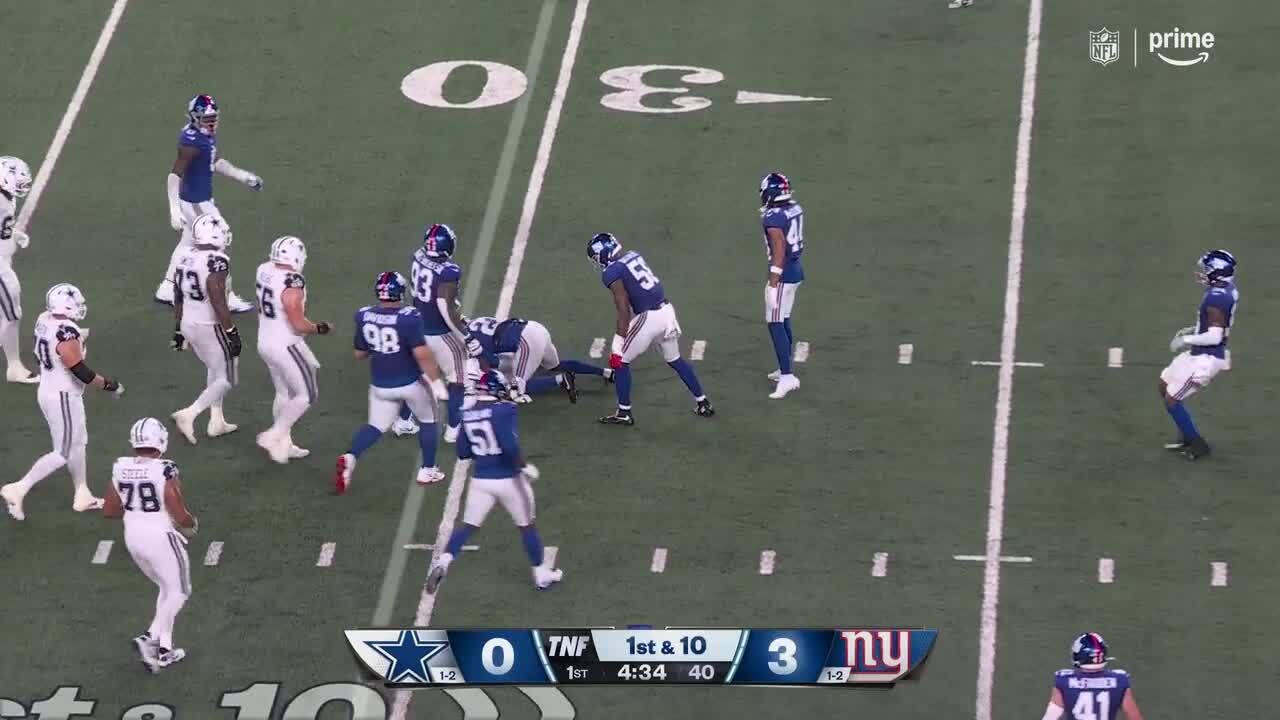 CeeDee Lamb's best plays from 106-yard game vs. Giants Week 4