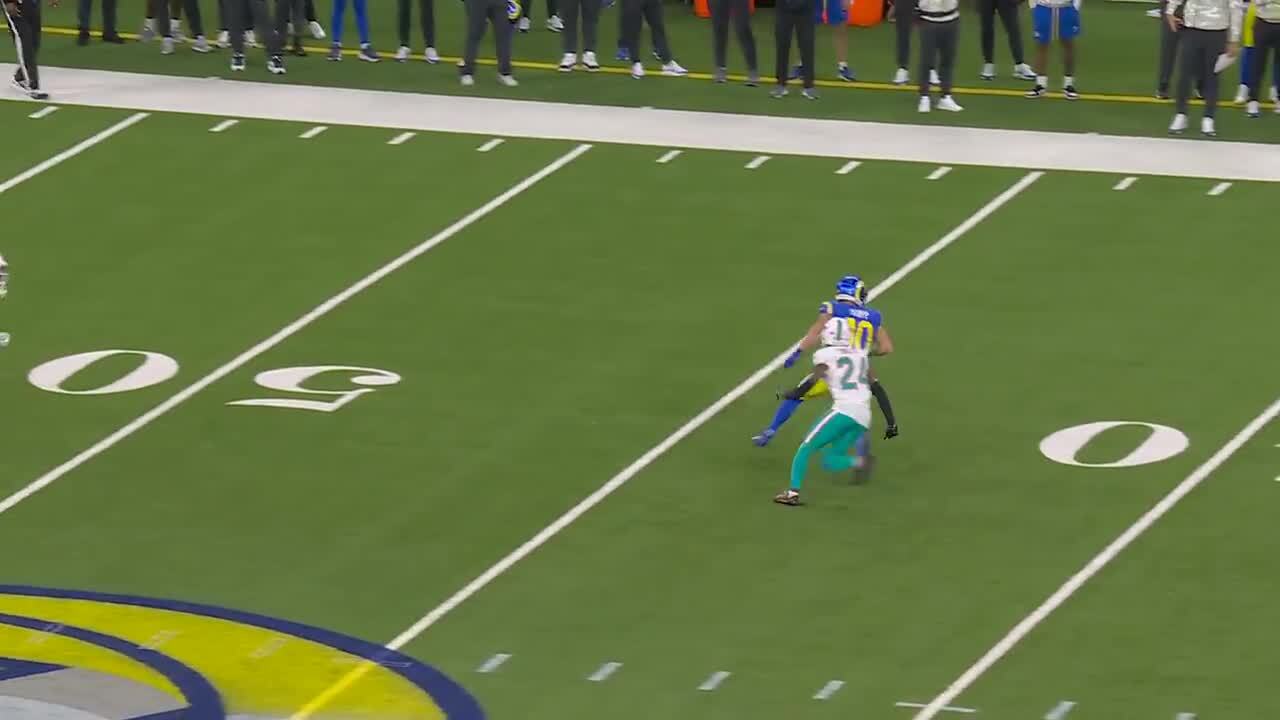 Can't-Miss Play: One-handed catch! Kupp's stellar snag nets 17-yard gain vs. Dol