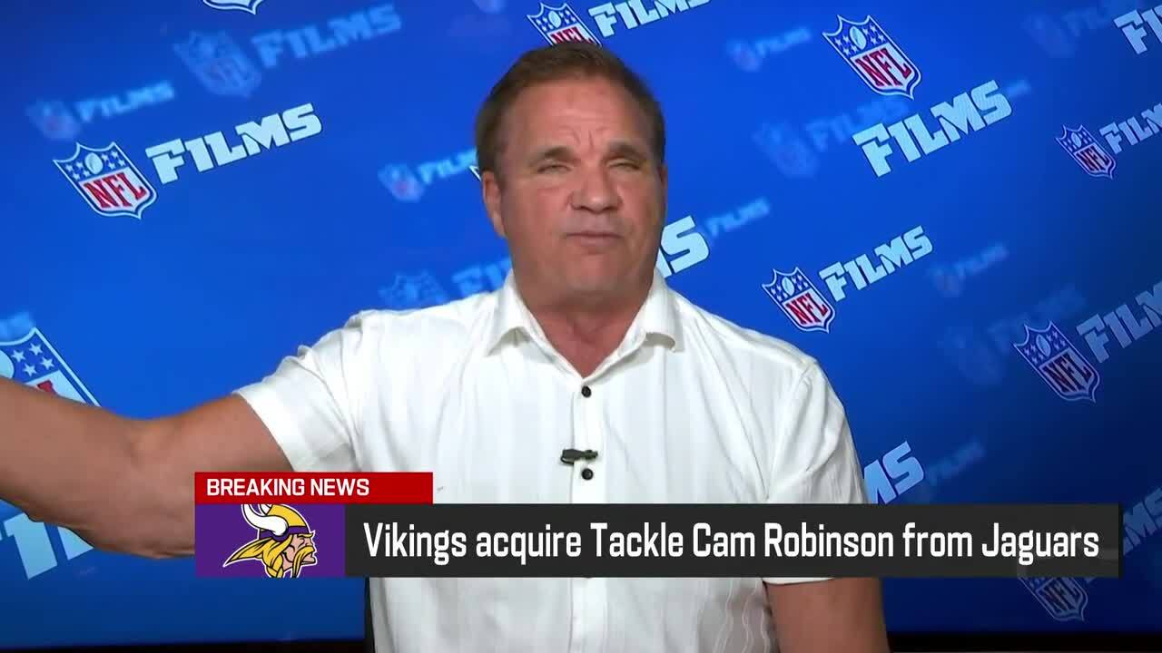 Rapoport: Vikings acquiring OT Cam Robinson from Jaguars 'The Insiders'