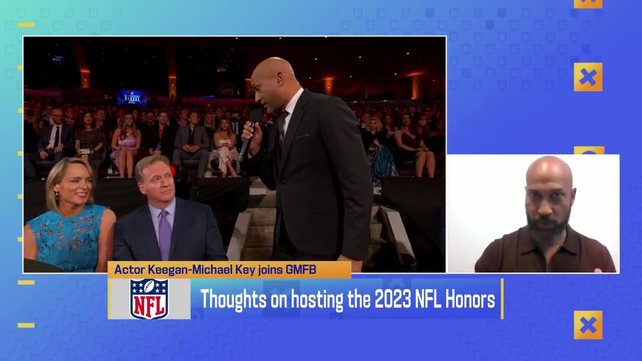 Keegan-Michael Key on his experiences of hosting NFL Honors 'GMFB'