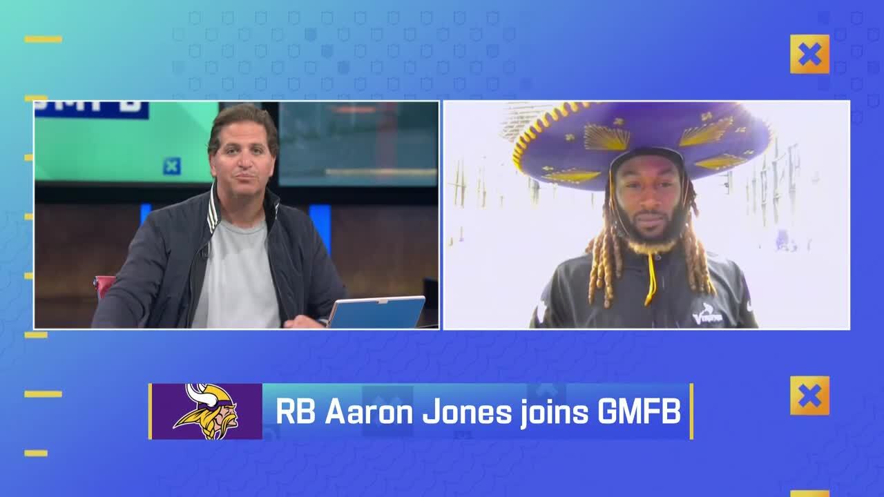 Aaron Jones on expectations of Vikings offense in 2024 'GMFB'