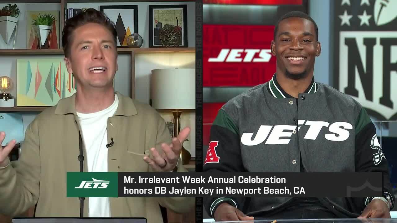 Jets DB Jaylen Key, the 'Mr. Irrelevant' of '24 draft, joins 'The Insiders' for