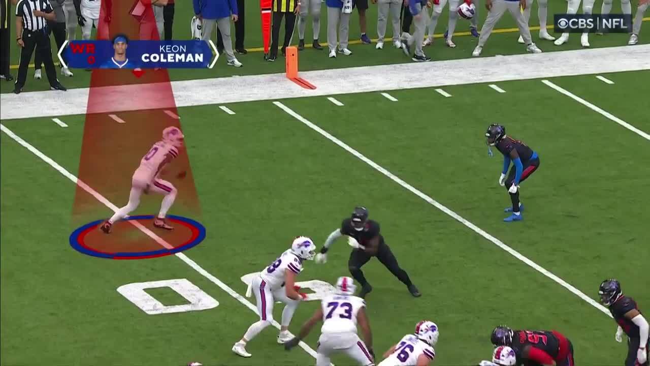 Can't-Miss Play: Keon Coleman 49-yard TD! Rookie evades Texans tacklers on long