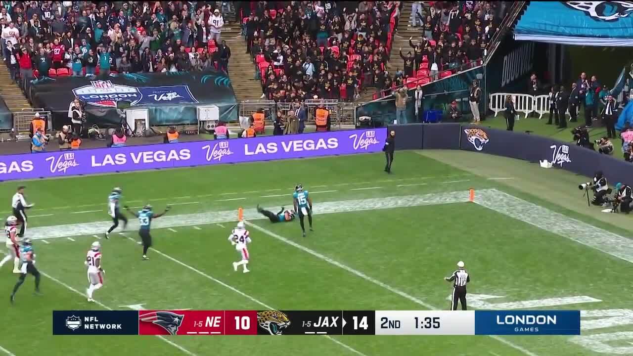 Can't-Miss Play: 97-yard TD! Parker Washington's punt-return score wows London c