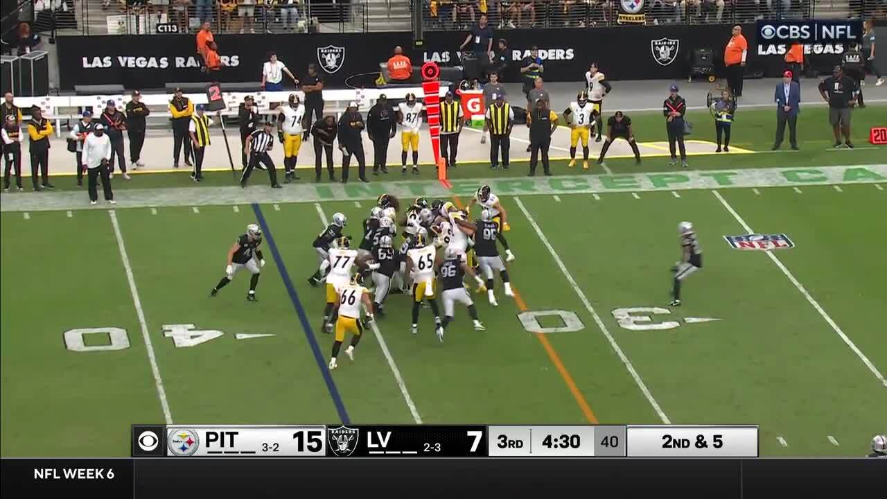 Najee Harris' best plays from 122-yard game vs. Raiders Week 6