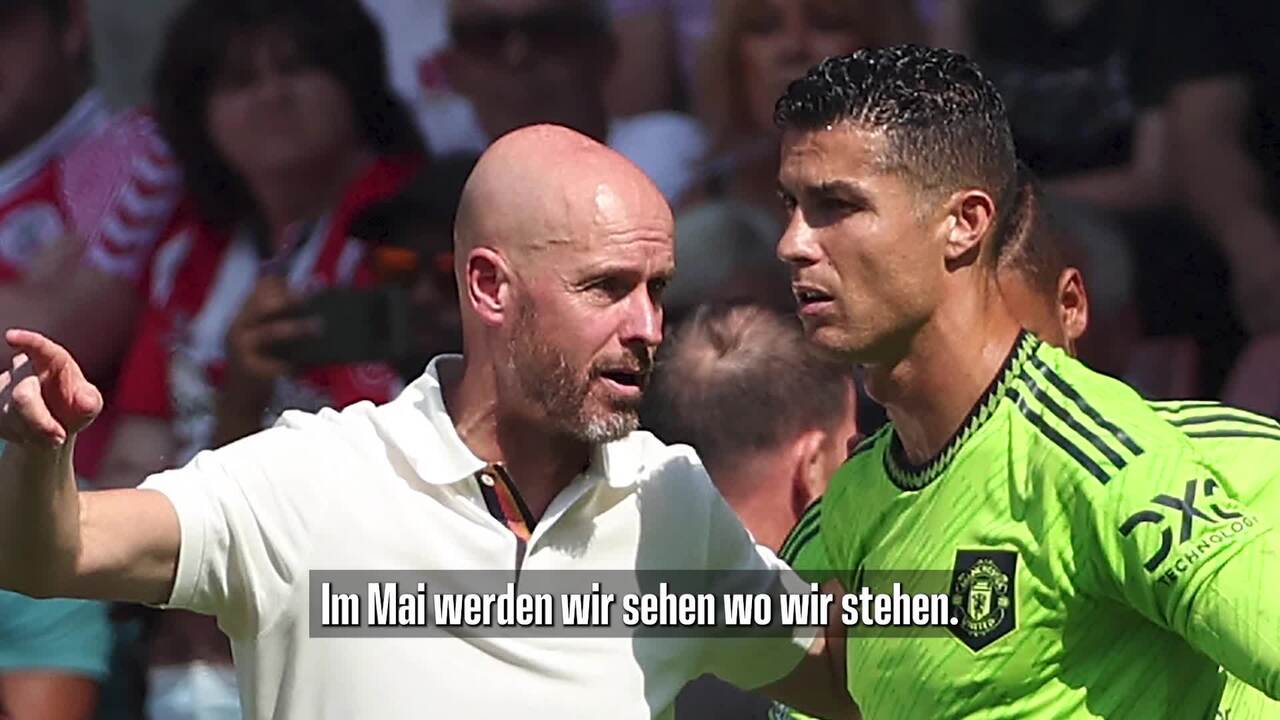 "Weit weg in Saudi": Ten Hag kontert CR7-Kritik