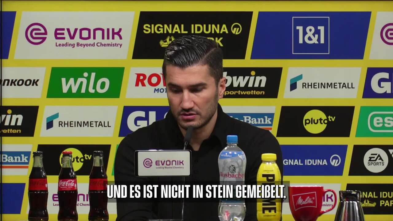 Sahin über Taktik Aufschwung