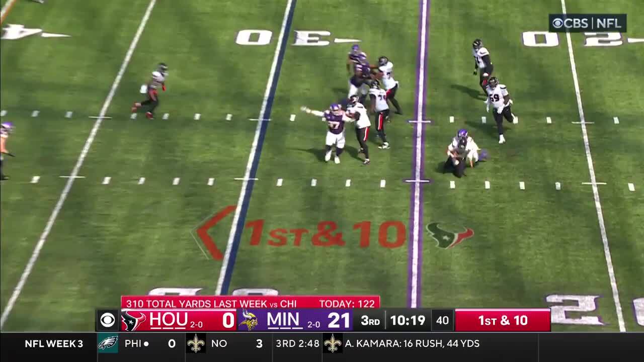 Jonathan Greenard's best plays from 3-sack game vs. Texans Week 3