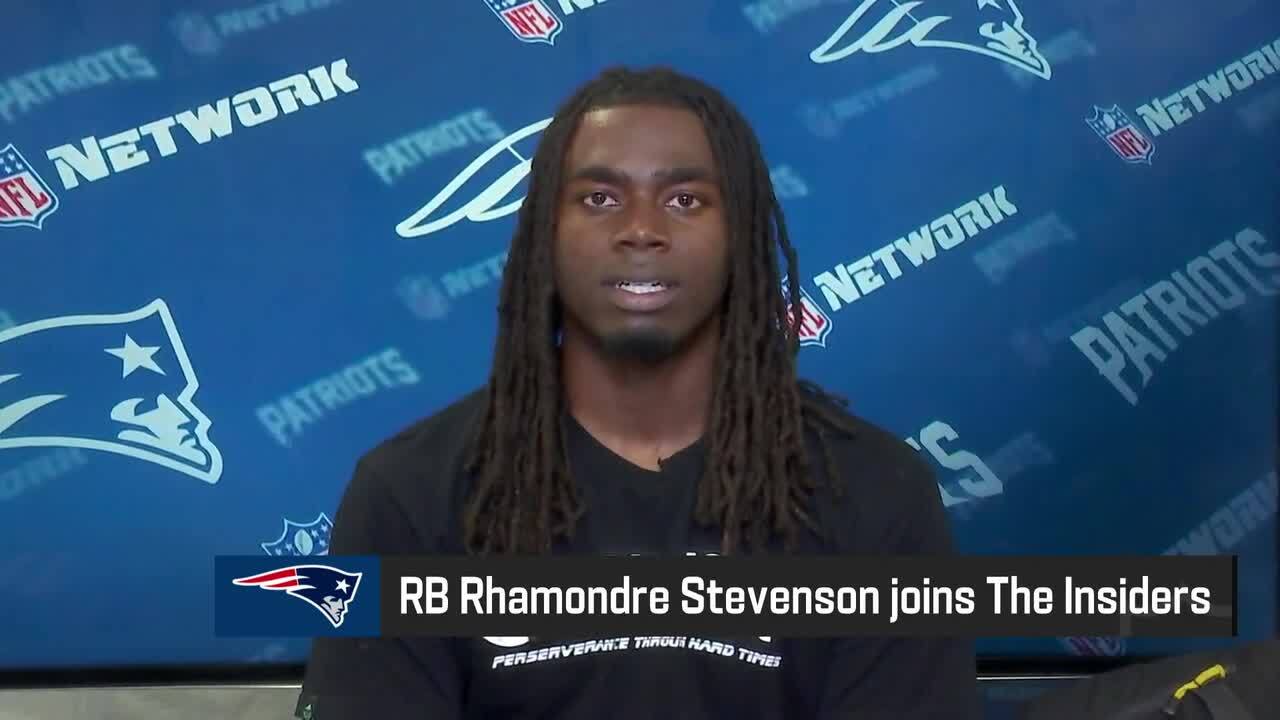 Patriots RB Rhamondre Stevenson joins 'The Insiders' for exclusive interview on