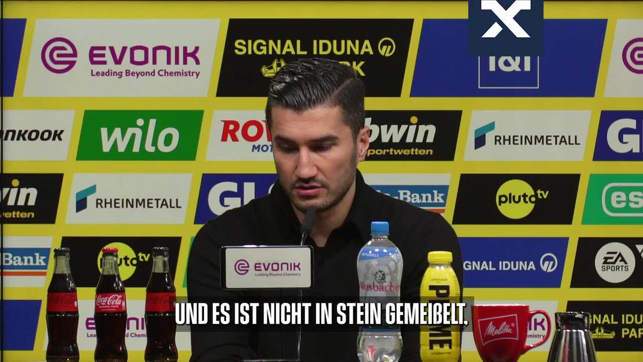 Sahin über Taktik Aufschwung