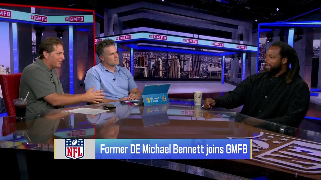 Michael Bennett joins 'GMFB' to share his assessment of the 2024 Seahawks