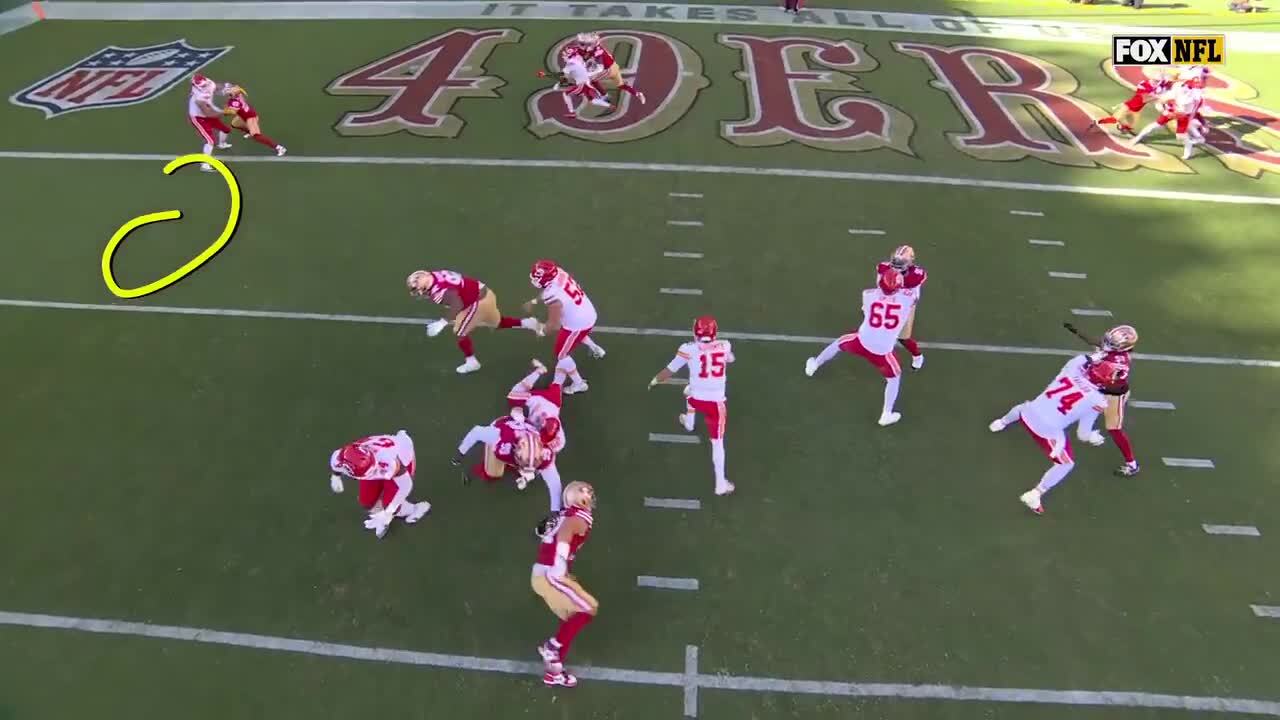 Can't-Miss Play: Truck-stick TD! Mahomes bulldozes Mustapha at goal line for sco