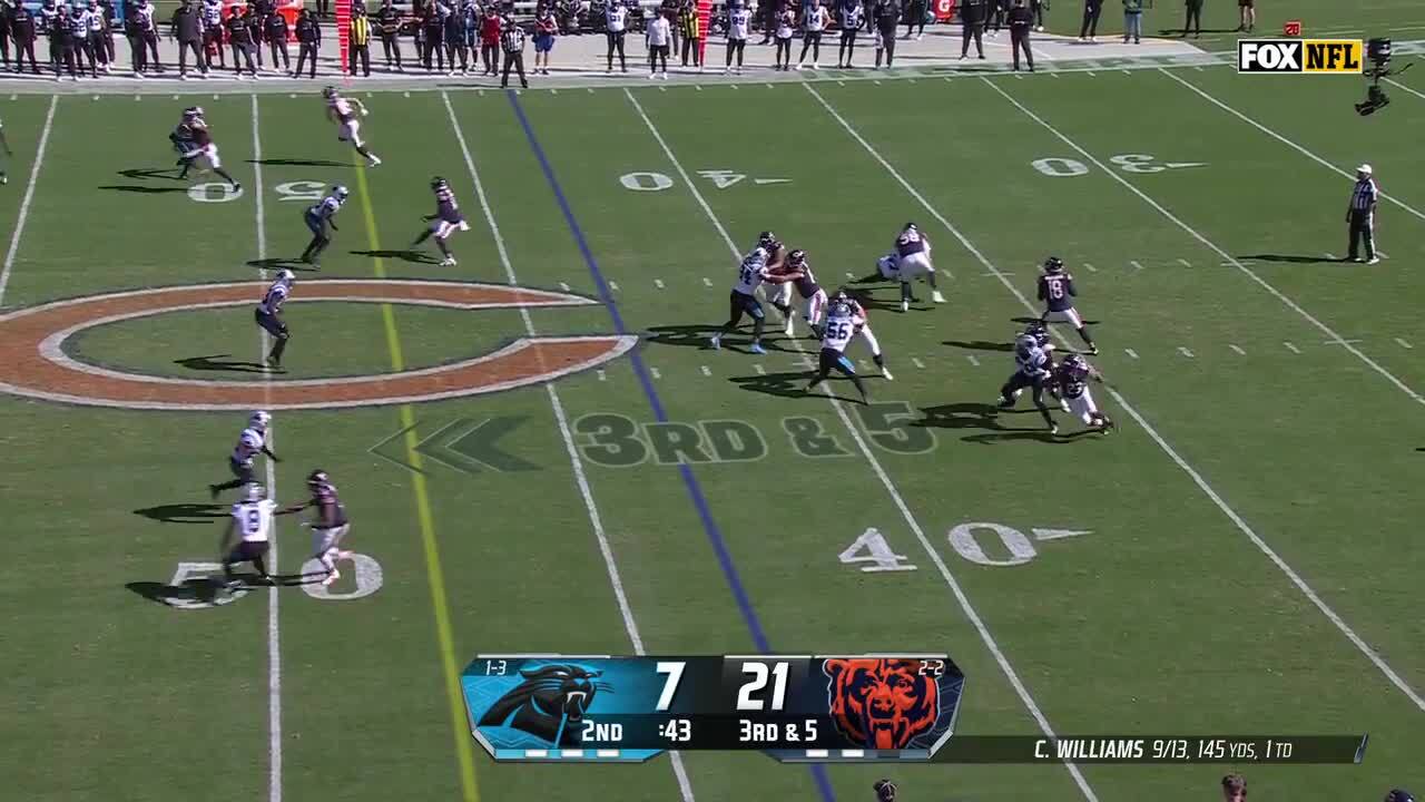 Caleb Williams' best plays from 304-yard game vs. Panthers Week 5