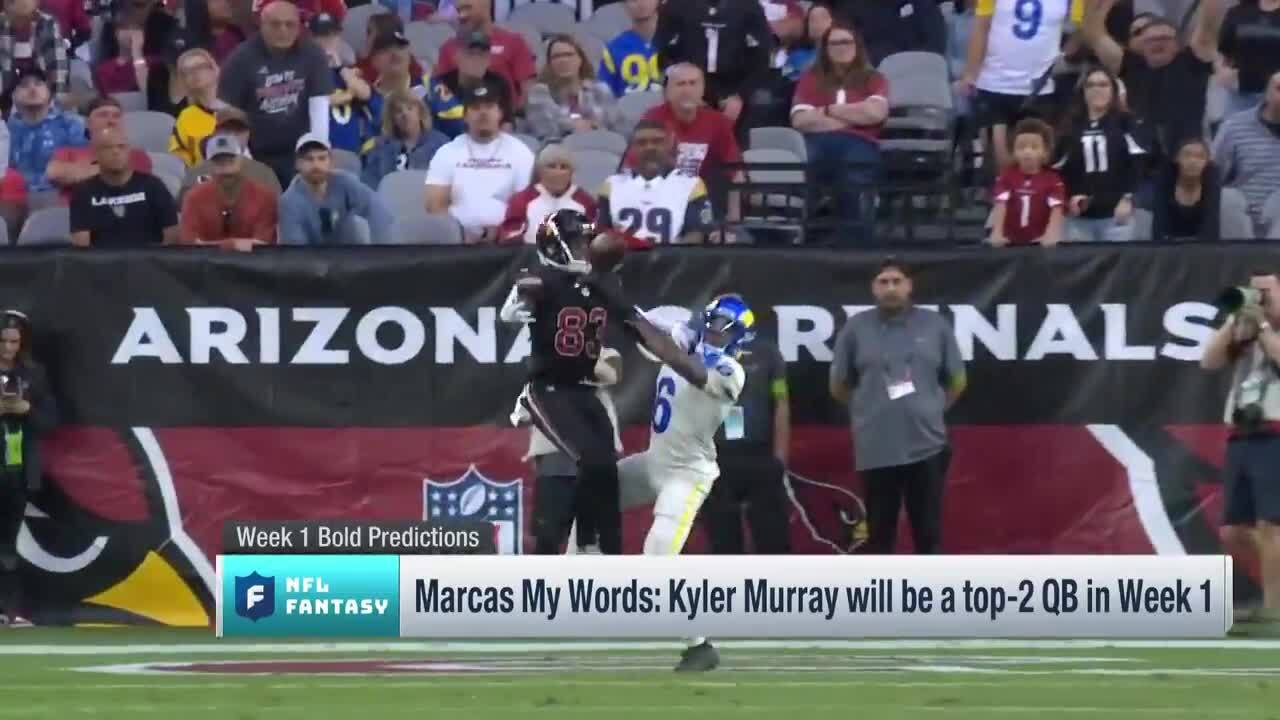 Grant: Kyler Murray will be a Top-2 QB in Week 1 of 2024 season 'NFL Fantasy Liv