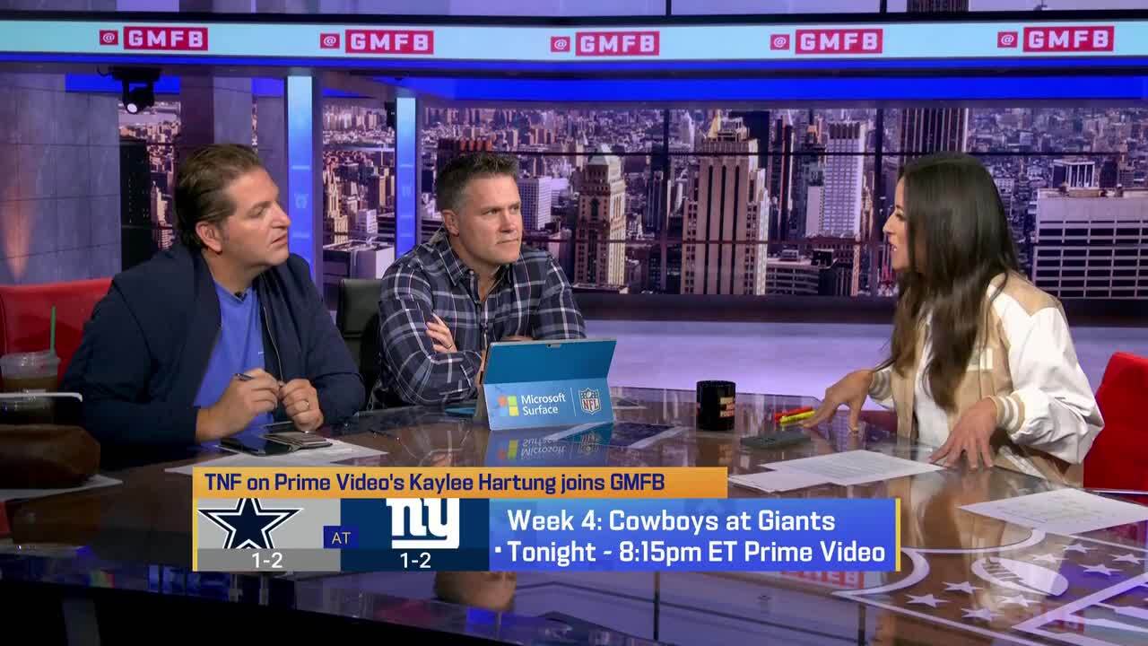 TNF on Prime Video's Kaylee Hartung joins 'GMFB'